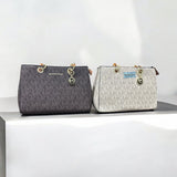 MICHAEL MICHAEL KORS Cynthia Medium Satchel - Brown