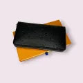 Louis Vuitton A60020 Zipper Long Leather Wallet for Women