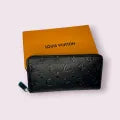 Louis Vuitton A60020 Zipper Long Leather Wallet for Women