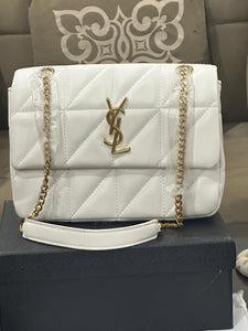 YSL HAND BAG WHITE