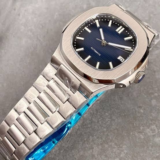 Custom Mod Watch Nautical Blue Dial 40mm NH34 Tandorio Automatic Movement