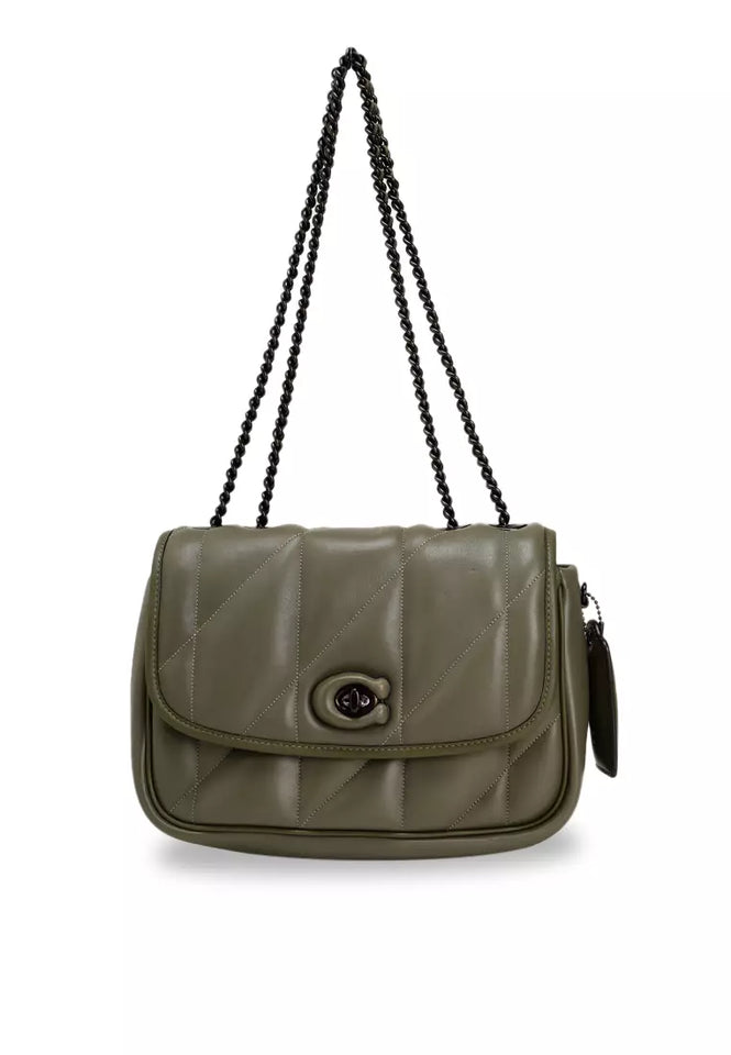 Coach Pre-Loved Quilted Pillow Madison Shoulder Bag