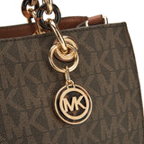 MICHAEL MICHAEL KORS Cynthia Medium Satchel - Brown