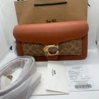 COACH Tabby Crossbody Bag Signature Coated Canvas CD324 New Outlet